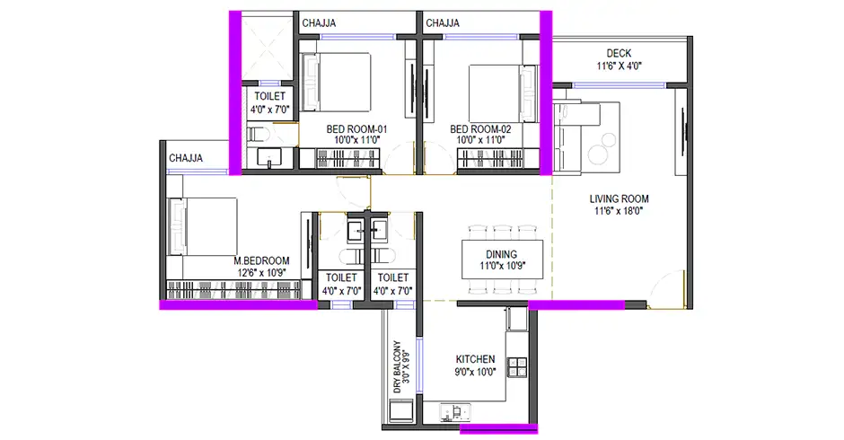 Meridian City Mumbra Floor Plan Meridian City Mumbra Floor Plan