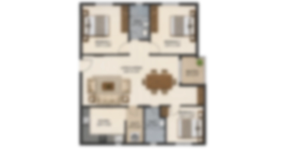 Borgaonkar Kalyan West Layout Floor Plan